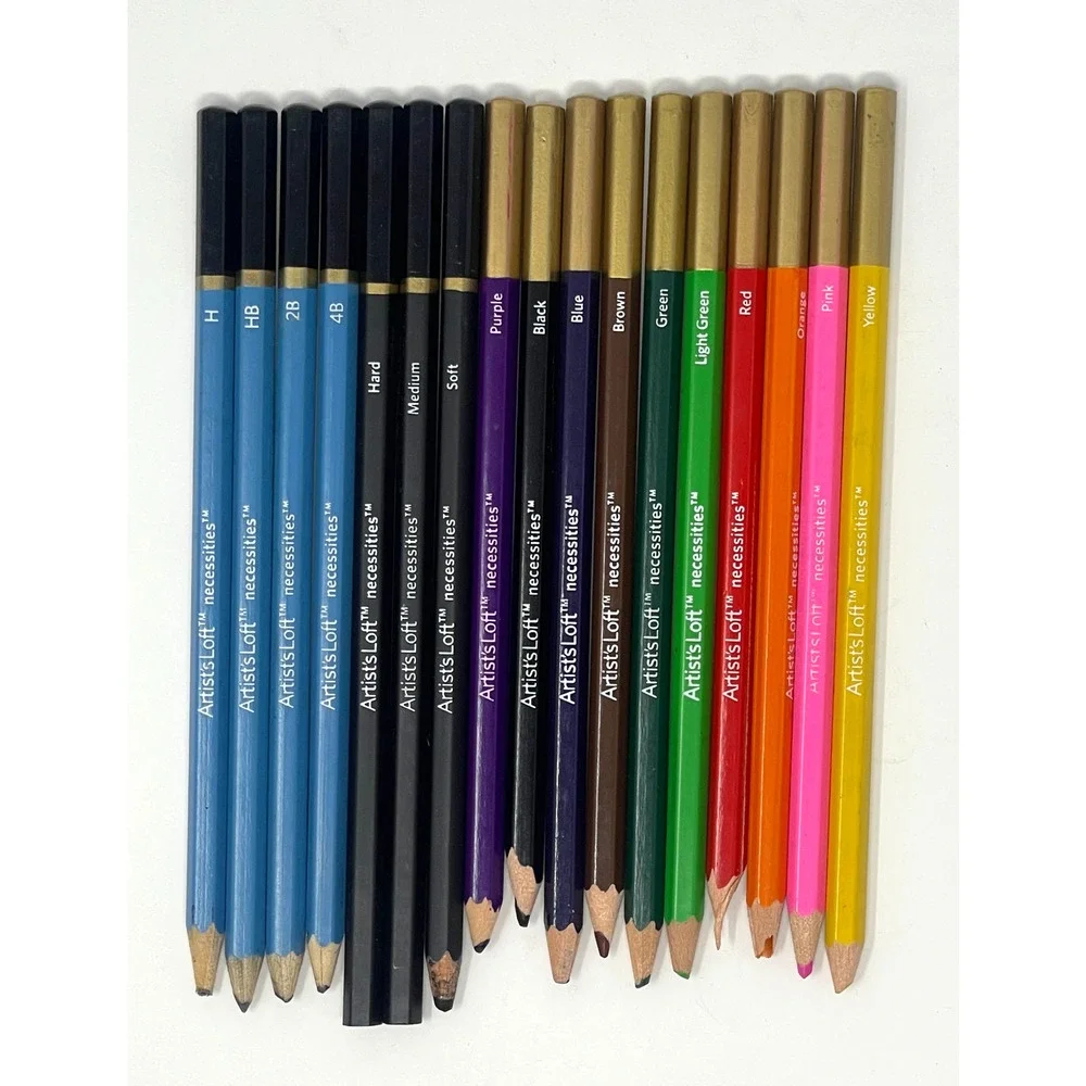 Lot 161 Colored Pencils Art 101 Crayola Artist Loft Scholastic Bulk Drawing Set